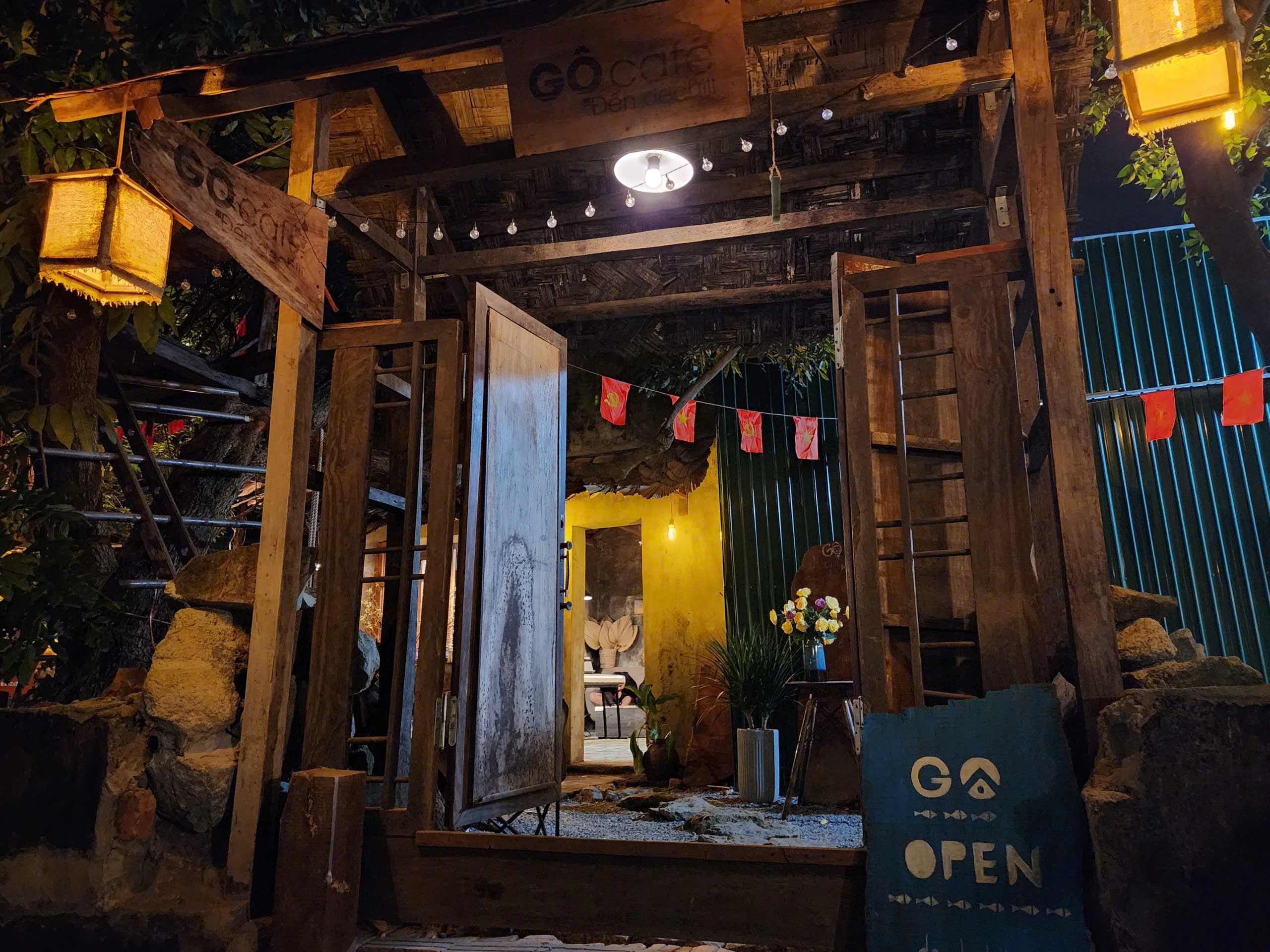 Không gian và menu tại Gộ Cafe Hà Tĩnh, góc chill Nam Hồng Lĩnh